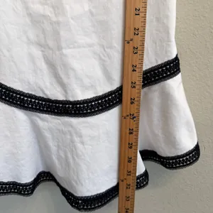 Alice + Olivia Rapunzel Fit & Flare Mini Dress Size 0 Black & White Lace thumbnail 16