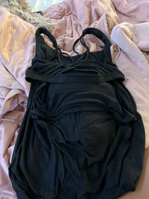 Black Tank Top W Sports Bra thumbnail 7