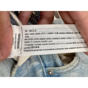 Abercrombie & Fitch Curve Love 90s Straight Ultra High Rise Blue Jeans Size 27 4 thumbnail 4
