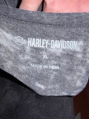 Harley-Davidson Women’s Gray Tee with Orange Eagle Graphic thumbnail 5