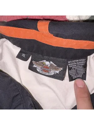 Harley-Davidson VtG Y2K Womans XL Embroidered Button-Up Shirt HD Logo thumbnail 5