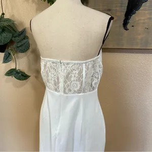 NWOT Lulus Exquisitely Sultry White Lace Strapless Bustier Midi Dress thumbnail 7