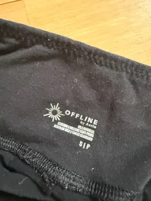 Aerie Offline Black Leggings  thumbnail 2