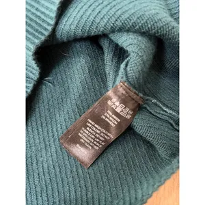 House Of Harlow 1960 Knit Polo Tank Medium Teal Ribbed Sleeveless thumbnail 5