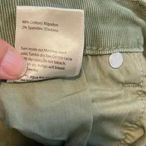 Risen Olive Karla High-Rise Slit Straight Jeans Size 32 NWT thumbnail 7