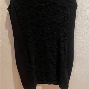 Apt. 9 Black Textured Mini Dress thumbnail 7