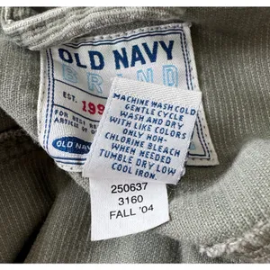 Vintage ‘04 Old Navy Khaki Green Corduroy Single Breasted Blazer thumbnail 8