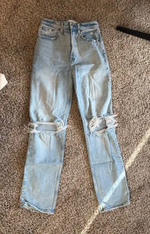 Abercrombie Jeans 90s Straight High-Rise Ultra thumbnail 1