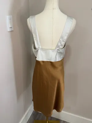 Abercrombie satin mini dress‎ Size Medium thumbnail 3