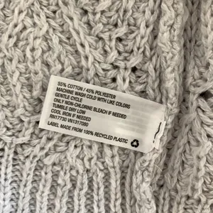Universal threads light gray open cardigan thumbnail 4