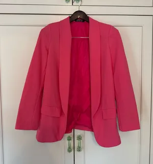 Pink Blazer Size 4 thumbnail 1