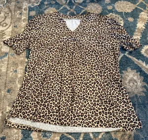 Cheetah top Brown Size L thumbnail 1