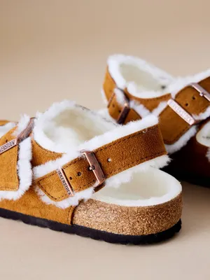 Birkenstock Milano Shearling Sandals thumbnail 3