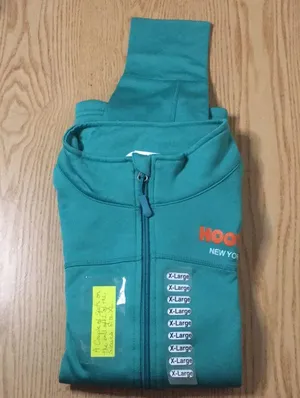 New Womens Hooters Track Jacket from NYC Thumb Size XLarge with Stain thumbnail 1