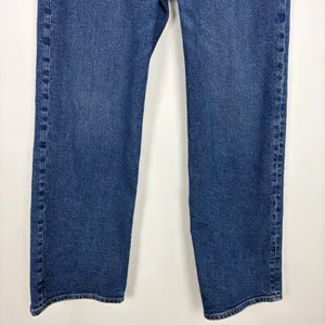 American Eagle Stovepipe Jeans Dark Wash Stretch High Waist Structured 0 Short thumbnail 4