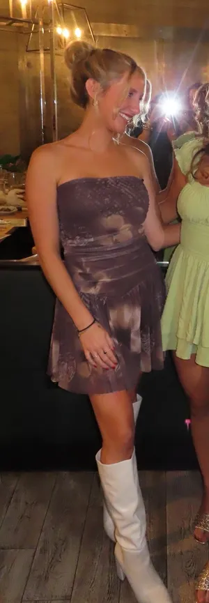 Strapless Mini Dress Urban Outfitters thumbnail 1