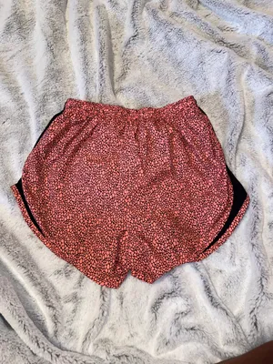 Coral Leopard Shorts thumbnail 4