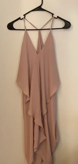 Vici Beige Halter Dress thumbnail 2
