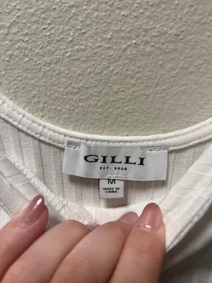 White short sleeve bodysuit Size M thumbnail 2