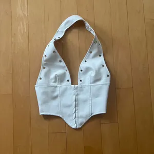 Princess polly pallida pu jordy top white thumbnail 2