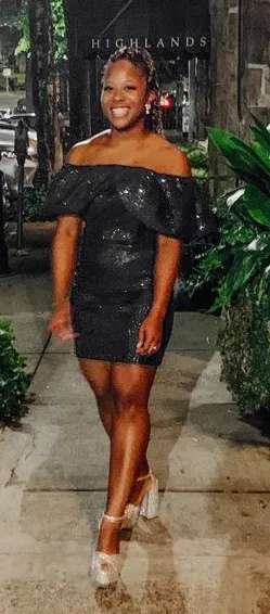 DO+BE Black sequin strapless mini dress thumbnail 1