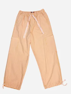 Urban Outfitters Women's Striped Elastic Waist Drawstring Cargo Jogger Pants thumbnail 6