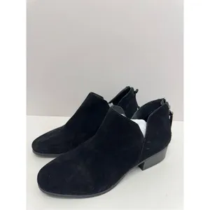 Kenneth Cole Reaction Ankle Boots Size 8 Womens‎ Black Leather Block Heel NEW thumbnail 3