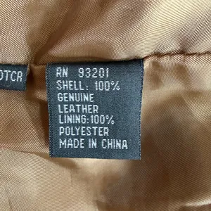 Vintage Hypo Active Light Brown Suede Leather Jacket Blazer Button Front thumbnail 9