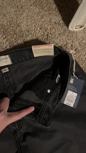Black Boyfriend Jeans Size 4 thumbnail 3