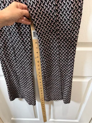 Anthropologie Maeve Margot Kick-Flare Cropped Pants M thumbnail 4