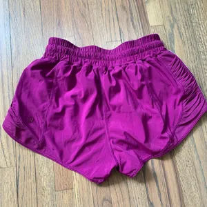 Lululemon purple shorts 6 thumbnail 8