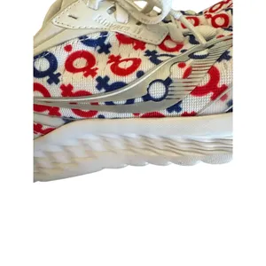 Saucony X Prinkshop Kinvara 11 Red White Blue Women Empowerment Sneakers Sz 8 thumbnail 11
