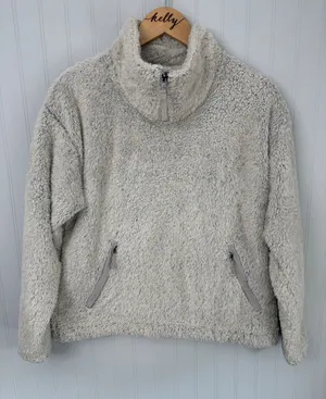 The North Face Furry Fleece Pullover Sweater Women Size Large thumbnail 1