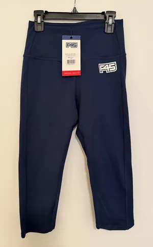 F45 Cropped Leggings Blue Size XS thumbnail 1