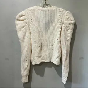 NEW Marc New York Andrew Ivory Sweater Size Medium Cardigan Acrylic‎ cropped thumbnail 2