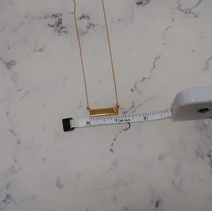 BaubleBar N Nameplate Necklace thumbnail 9