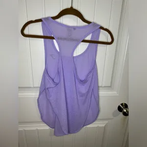 Gymshark Breeze Vest Lightweight Lilac Split Tank... thumbnail 4