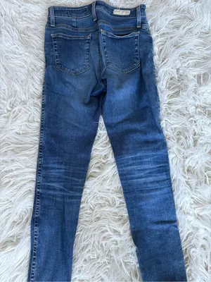 AG Adriano Goldschmied The Farrah Skinny Ankle Front Seam Raw Step Hem Jeans 25R thumbnail 7