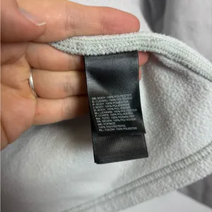 The North Face Women's Light Gray Yumiori 1/4 Zip Fleece Pullover Sweater thumbnail 7