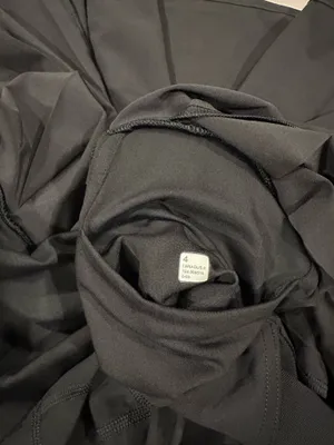 lululemon side pleat high rise tennis skirt black 4 W8ADUS thumbnail 8