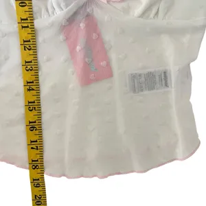 Edikted Y2K Babydoll Sheer Camisole Top Size XS Ruffle Bow Coquette Feminine thumbnail 6