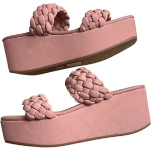 Matisse Women's Slip On Braided Double Strap Greyson Wedge Sandals Sz 8 NWOT thumbnail 7