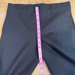 Quince Ultra-Stretch Ponte Bootcut Pants Black Size Small Petite thumbnail 9