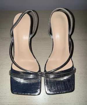 Boutique Square toe strappy heel thumbnail 1