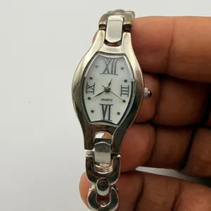 Elegant Vintage Tonneau Ladies Quartz Dress Watch Working New Battery thumbnail 6