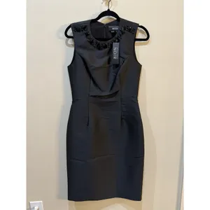 New SACHIN & BABI NOIR Northbook‎ Dress Embellished Jeweled Beaded Onyx Size 6 thumbnail 2