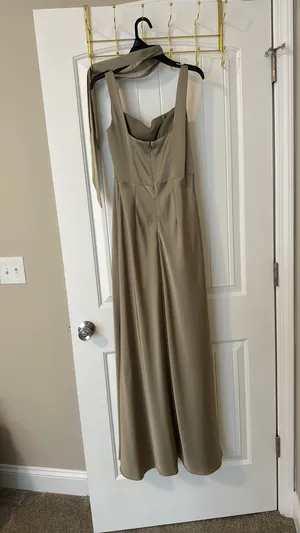 Birdy Grey Bridesmaid Dress Moss Green size small thumbnail 4