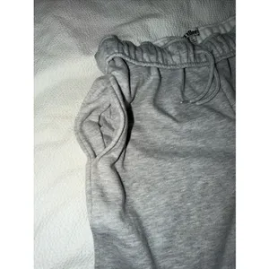 Luxfleece Gray Wide Leg Sweat Pants Sz L thumbnail 6