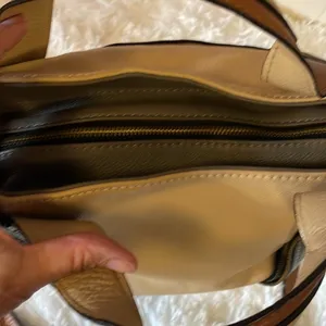 OR Yany Pebbled Multi Colored leather Tote Multiple thumbnail 5