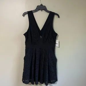 NWT free‎ people lovely in lace mini dress M thumbnail 6